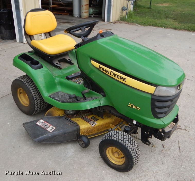 image for item HF9241 John Deere X310  lawn mower