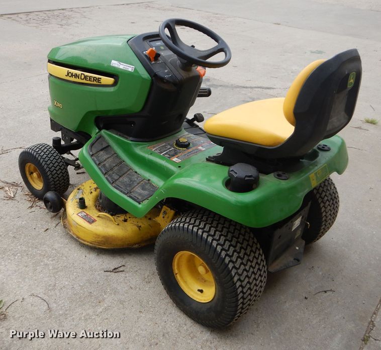 image for item HF9241 John Deere X310  lawn mower