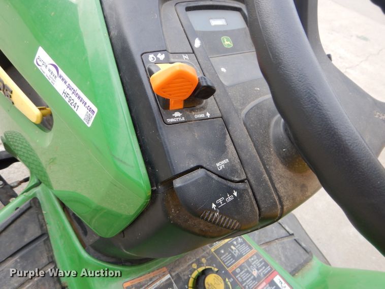 image for item HF9241 John Deere X310  lawn mower