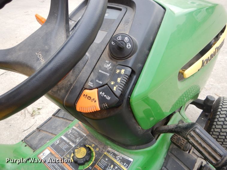 image for item HF9241 John Deere X310  lawn mower