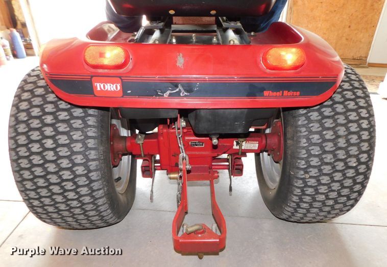 image for item HX9437 1991 Toro Wheel Horse 520H  lawn tractor