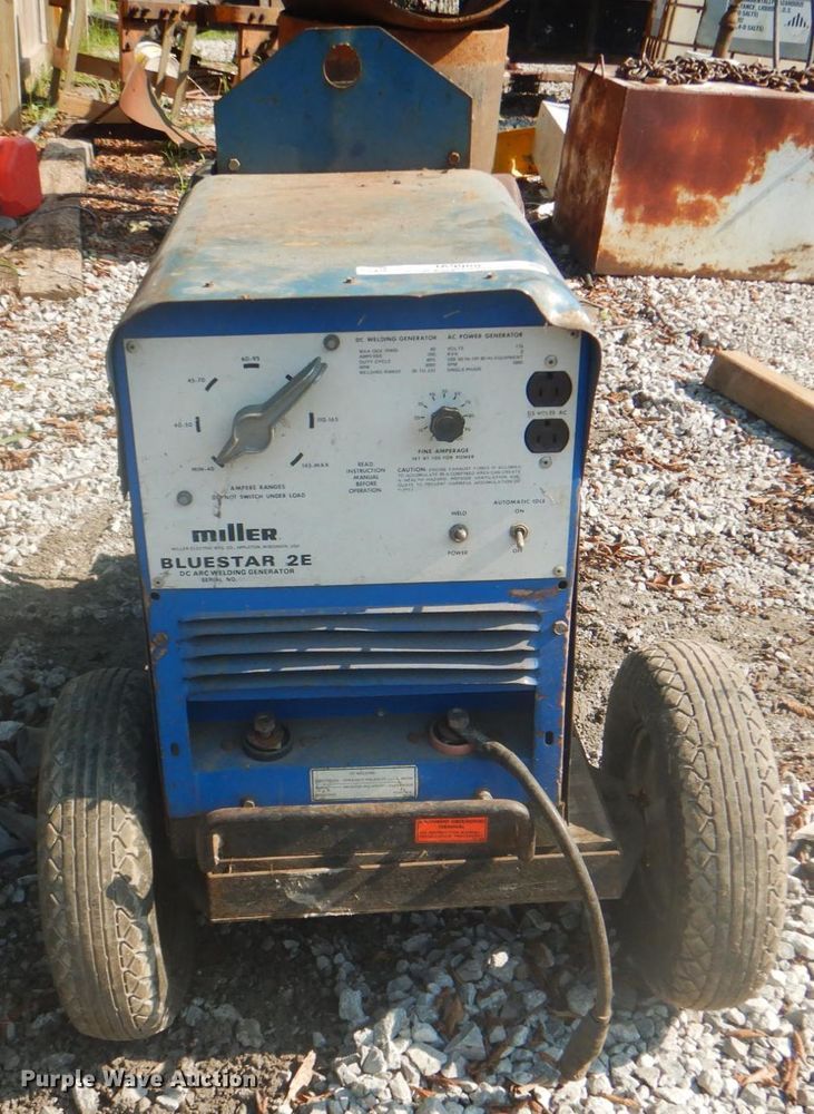 image for item IA9988 Miller Blue Star 2E  welder/generator