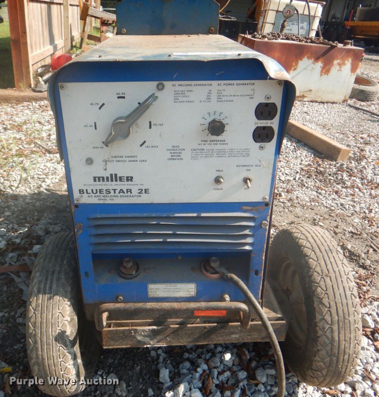 image for item IA9988 Miller Blue Star 2E  welder/generator