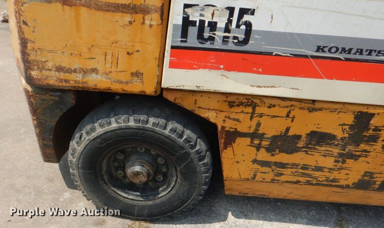 image for item IE9437 Komatsu FG15  forklift