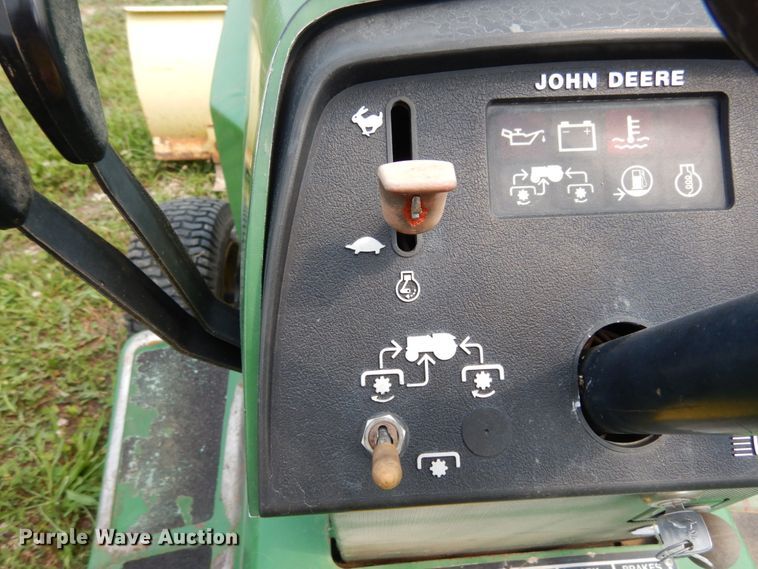 image for item II9657 John Deere 332  lawn mower