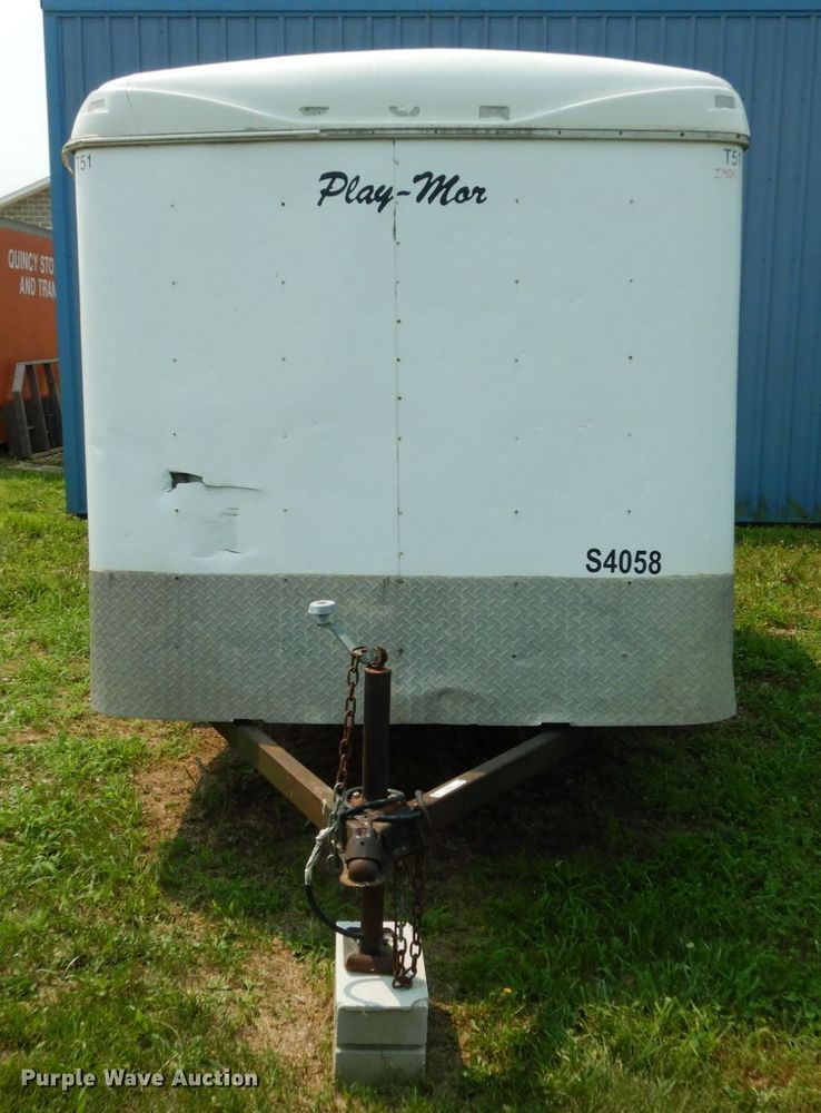 image for item II9658 2003 Play Mor  enclosed cargo trailer