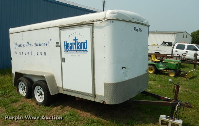 image for item II9658 2003 Play Mor  enclosed cargo trailer