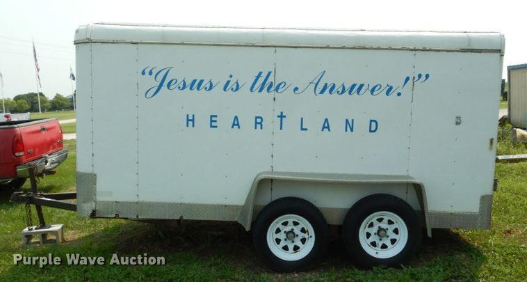 image for item II9658 2003 Play Mor  enclosed cargo trailer