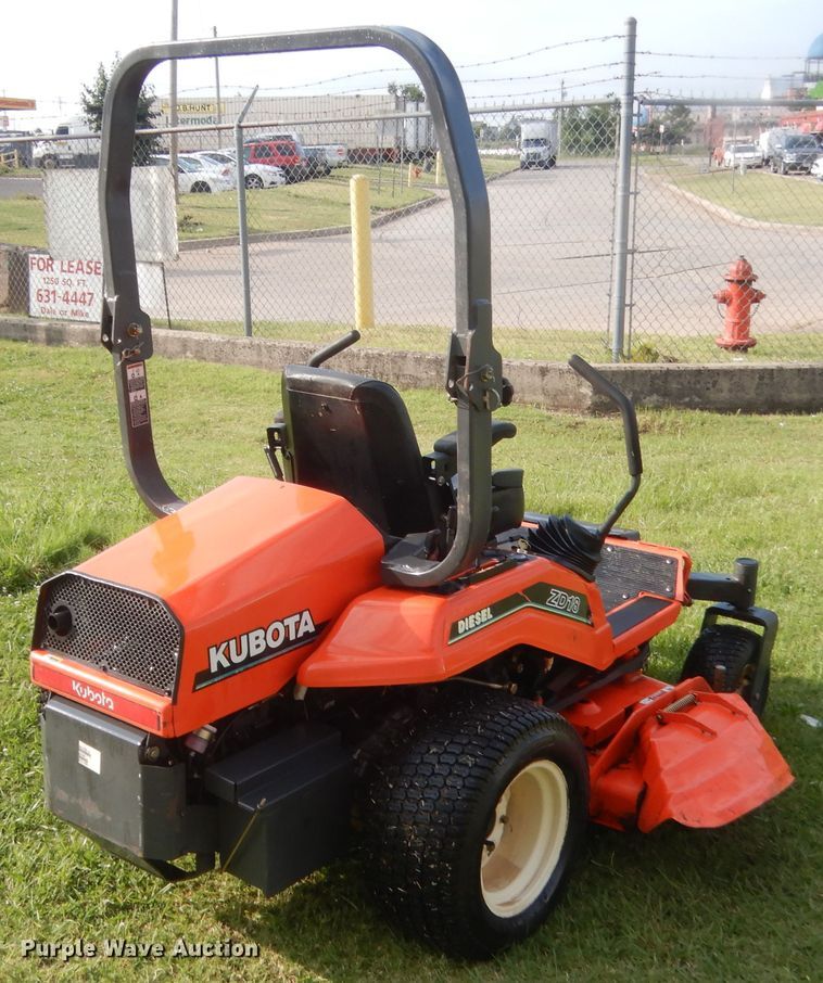 image for item IN9523 Kubota ZD18F  ZTR lawn mower