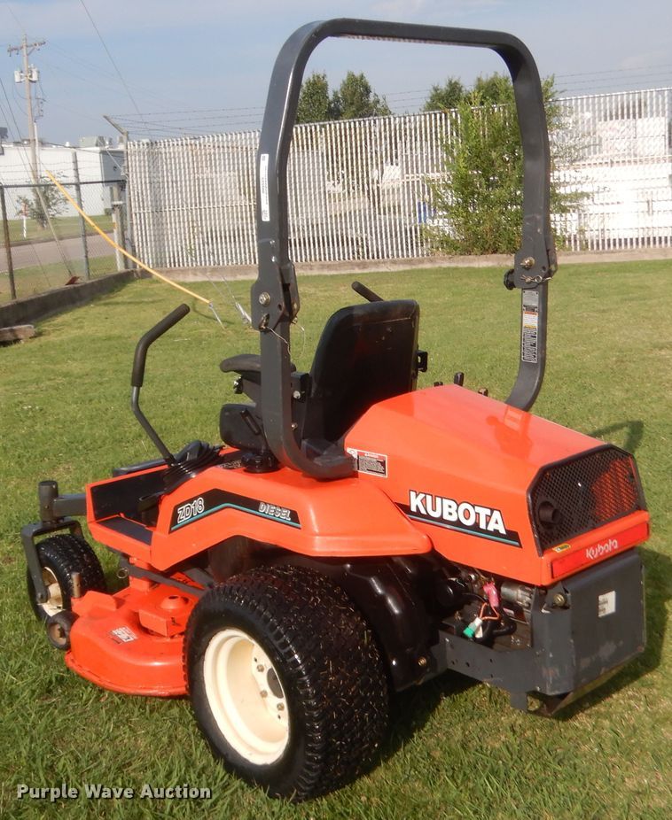 image for item IN9523 Kubota ZD18F  ZTR lawn mower