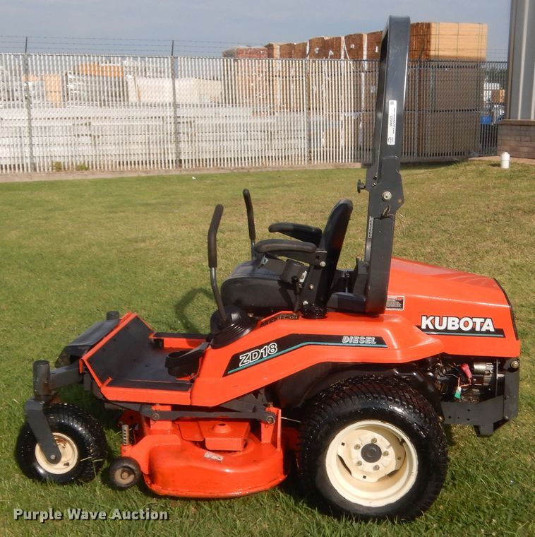 image for item IN9523 Kubota ZD18F  ZTR lawn mower