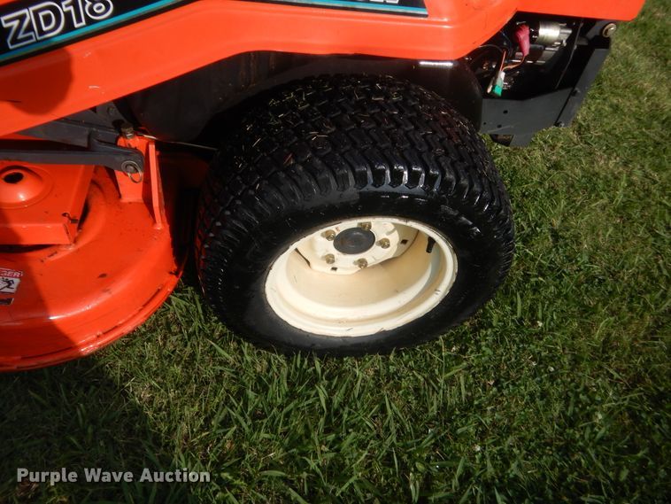 image for item IN9523 Kubota ZD18F  ZTR lawn mower