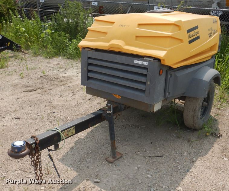 image for item IN9756 2010 Atlas Copco XAS 185  air compressor