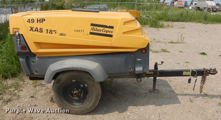 image for item IN9756 2010 Atlas Copco XAS 185  air compressor