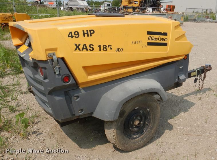 image for item IN9756 2010 Atlas Copco XAS 185  air compressor
