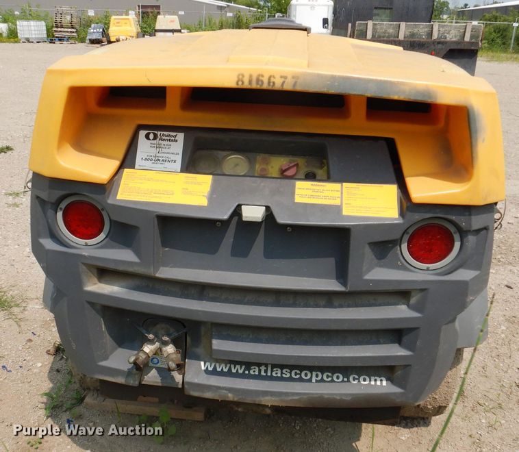 image for item IN9756 2010 Atlas Copco XAS 185  air compressor