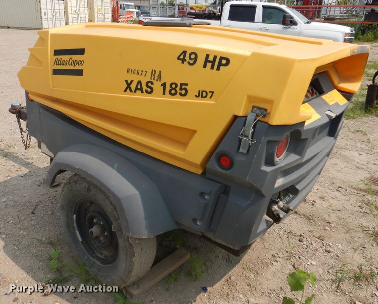 image for item IN9756 2010 Atlas Copco XAS 185  air compressor