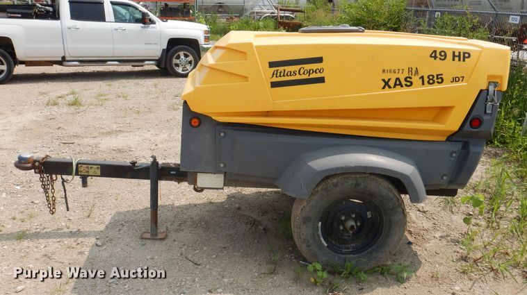 image for item IN9756 2010 Atlas Copco XAS 185  air compressor