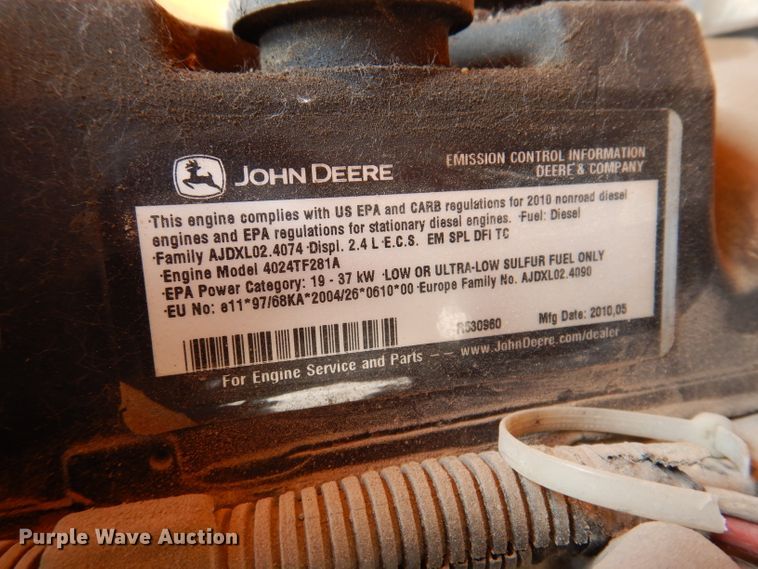 image for item IN9756 2010 Atlas Copco XAS 185  air compressor