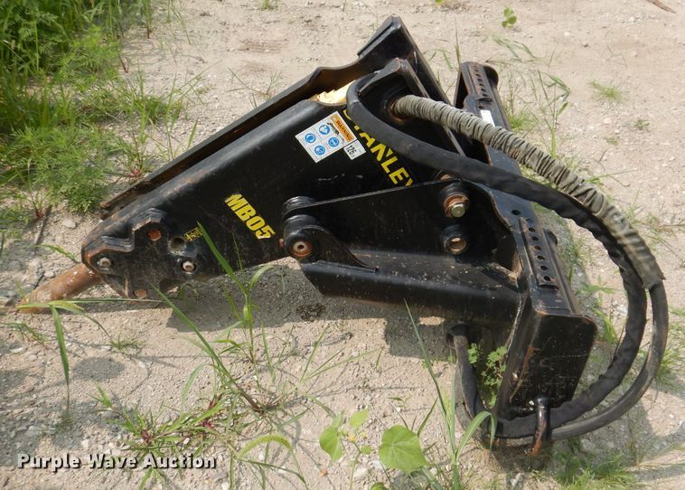 image for item IN9757 Stanley MB055  skid steer breaker