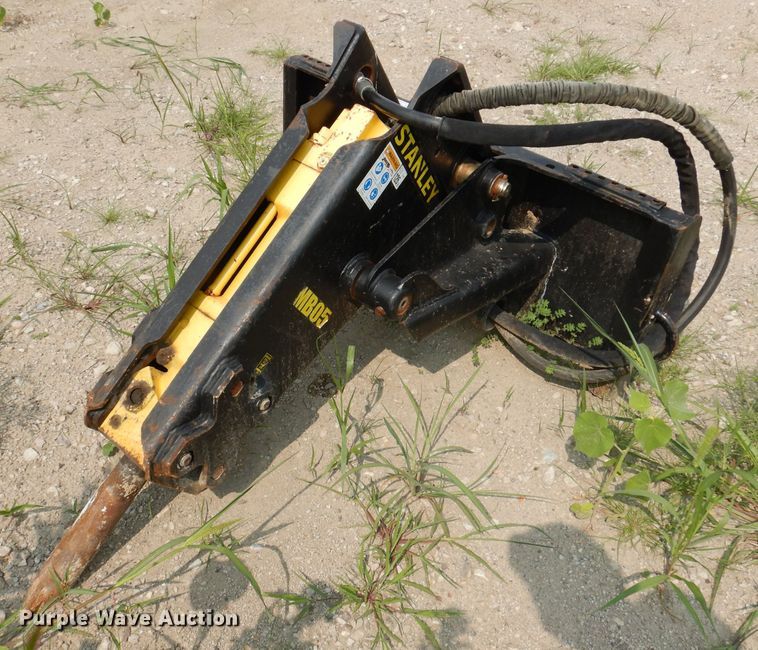 image for item IN9757 Stanley MB055  skid steer breaker