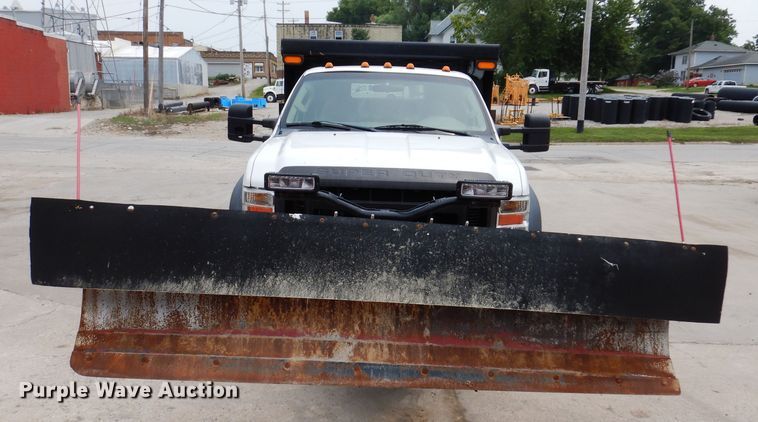 image for item IN9779 2008 Ford F550 Super Duty XL  dump flatbed truck