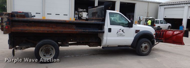 image for item IN9779 2008 Ford F550 Super Duty XL  dump flatbed truck