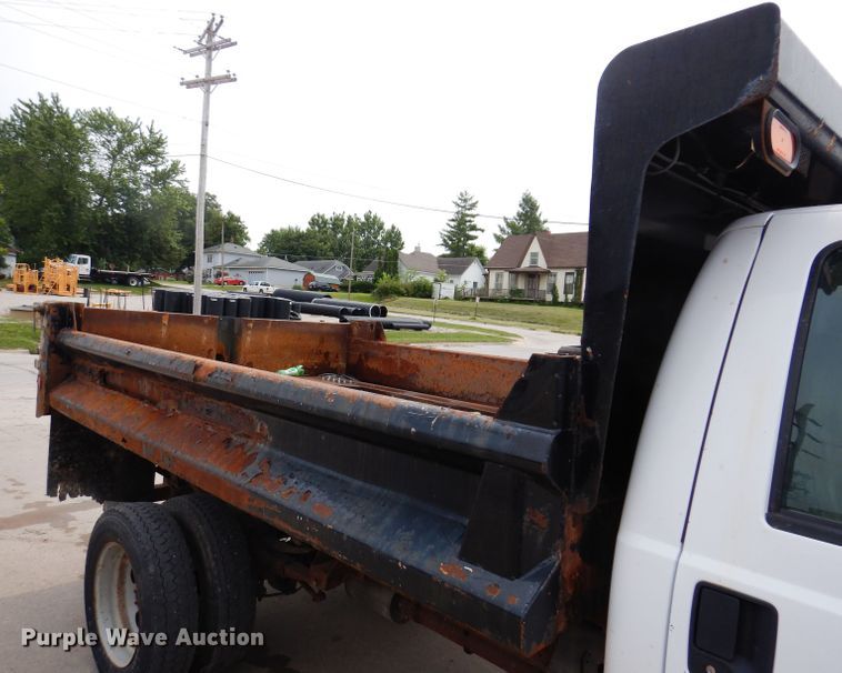 image for item IN9779 2008 Ford F550 Super Duty XL  dump flatbed truck