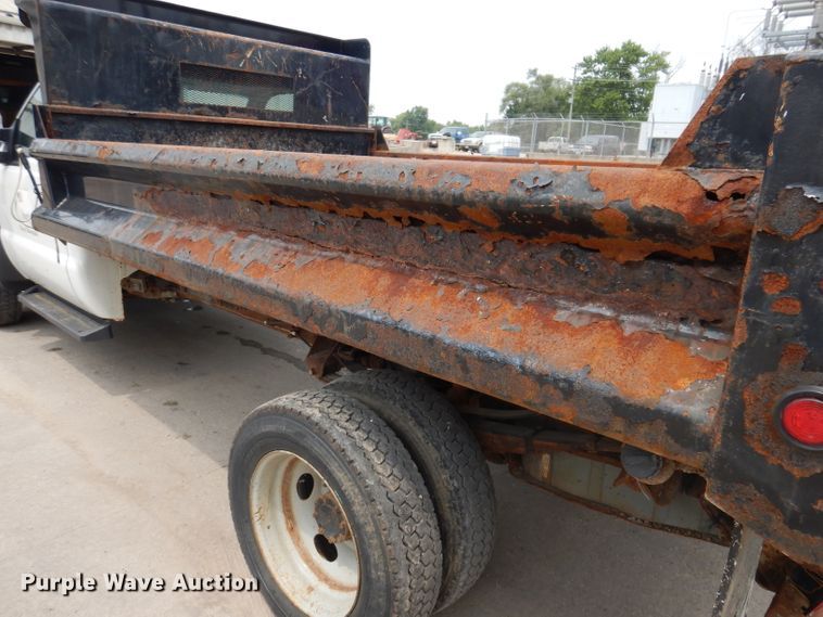 image for item IN9779 2008 Ford F550 Super Duty XL  dump flatbed truck