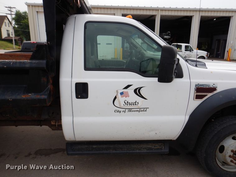 image for item IN9779 2008 Ford F550 Super Duty XL  dump flatbed truck