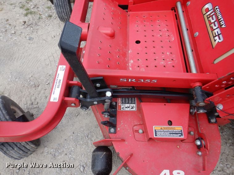 image for item IN9789 Country Clipper SR355  ZTR lawn mower