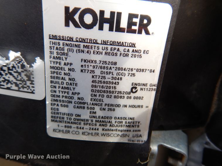 image for item IN9792 Hustler Rapter  ZTR lawn mower