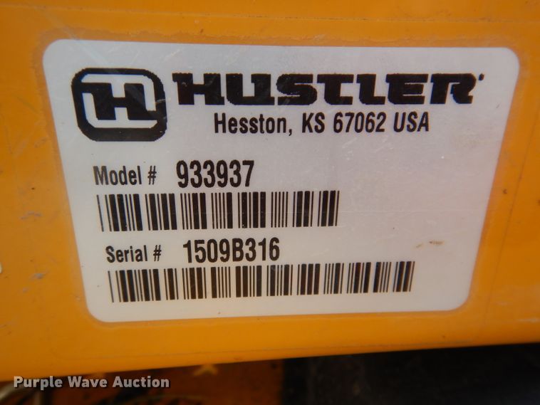image for item IN9792 Hustler Rapter  ZTR lawn mower
