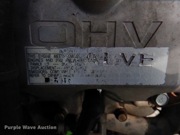 image for item IN9793 John Deere 797  ZTR lawn mower