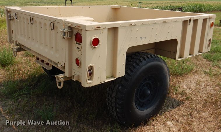 image for item IN9817 2009 US GOV M1102  utility trailer