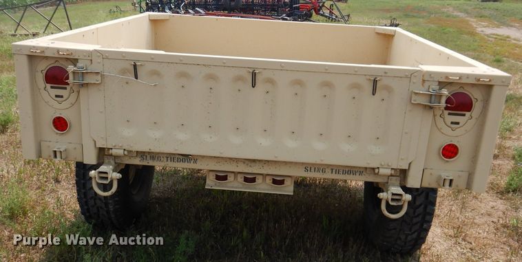 image for item IN9817 2009 US GOV M1102  utility trailer