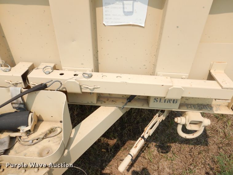 image for item IN9817 2009 US GOV M1102  utility trailer