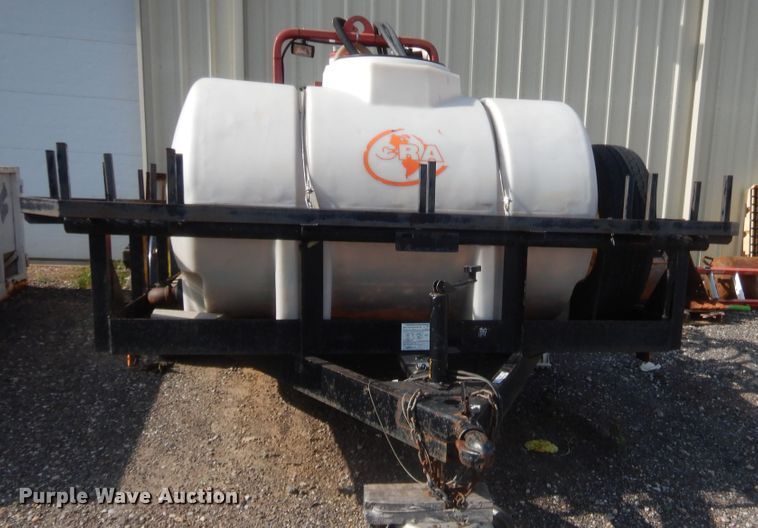 image for item IT9629 2003 Paco utility trailer with pump