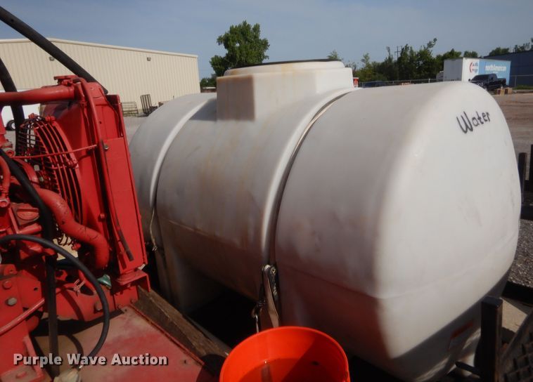 image for item IT9629 2003 Paco utility trailer with pump