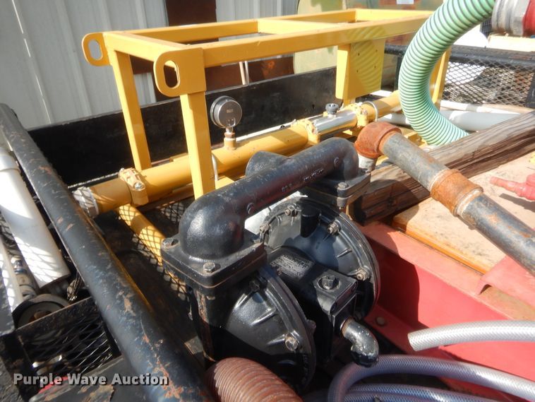 image for item IT9629 2003 Paco utility trailer with pump