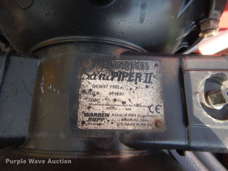 image for item IT9629 2003 Paco utility trailer with pump