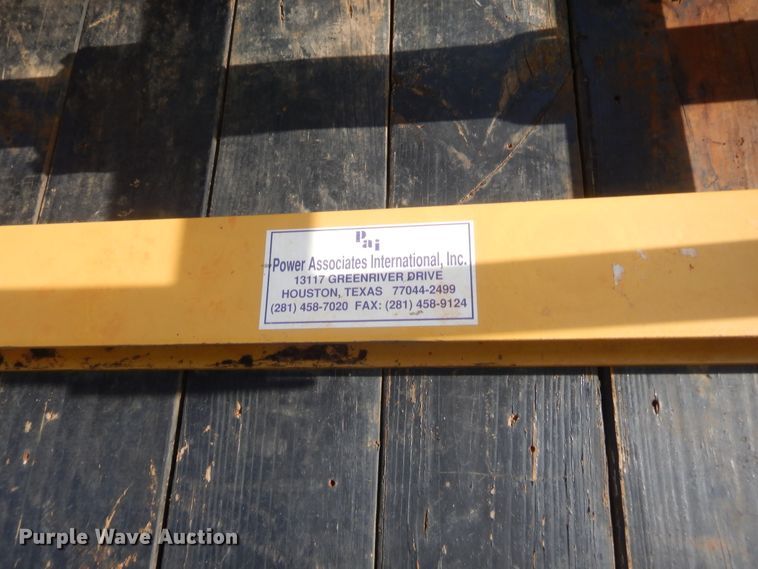 image for item IT9629 2003 Paco utility trailer with pump