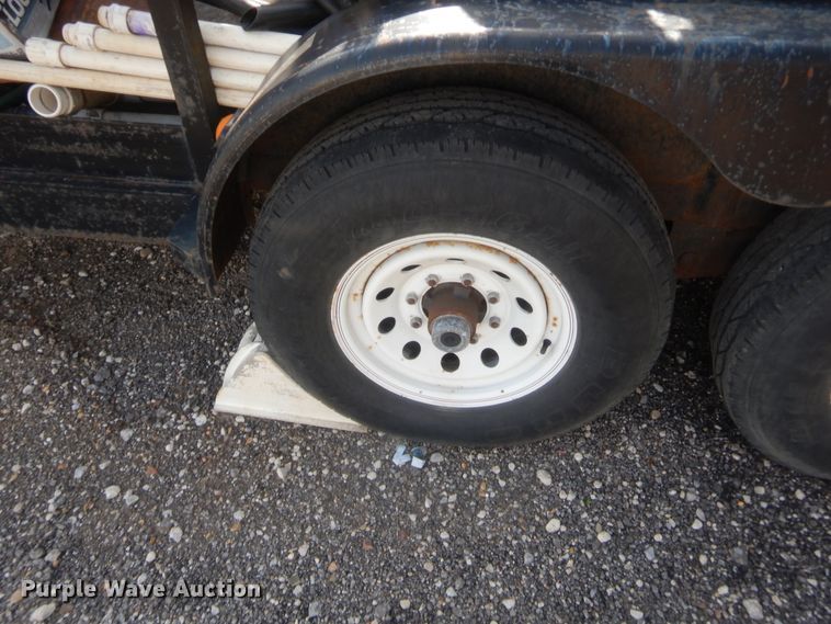 image for item IT9629 2003 Paco utility trailer with pump