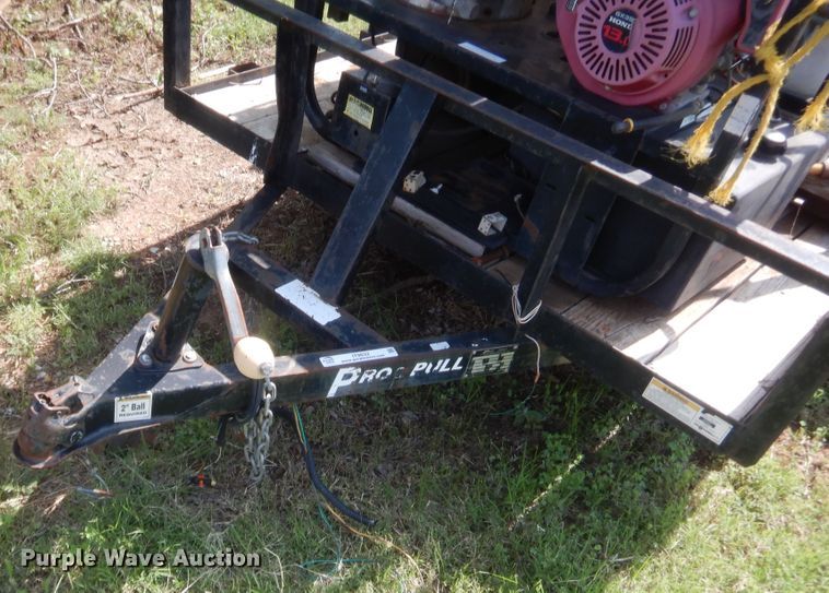 image for item IT9632 2006 Central Hitch & Equipment Pro Pull  utility trailer with pressure washer