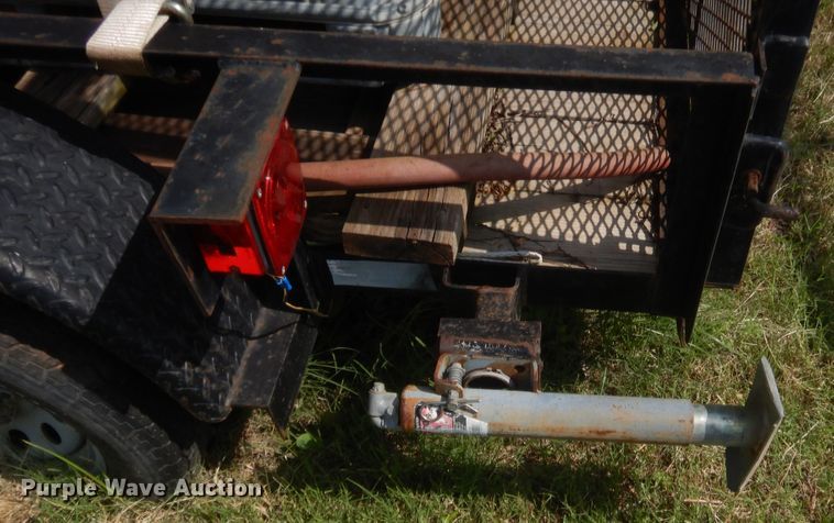 image for item IT9632 2006 Central Hitch & Equipment Pro Pull  utility trailer with pressure washer