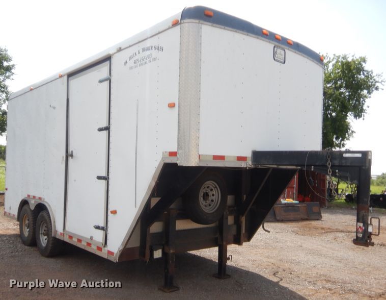 image for item IT9640 2008 Cargo Craft 85242  enclosed cargo trailer