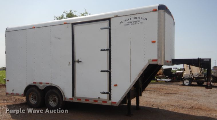 image for item IT9640 2008 Cargo Craft 85242  enclosed cargo trailer