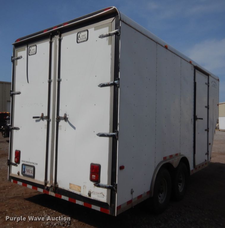 image for item IT9640 2008 Cargo Craft 85242  enclosed cargo trailer