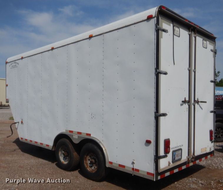 image for item IT9640 2008 Cargo Craft 85242  enclosed cargo trailer