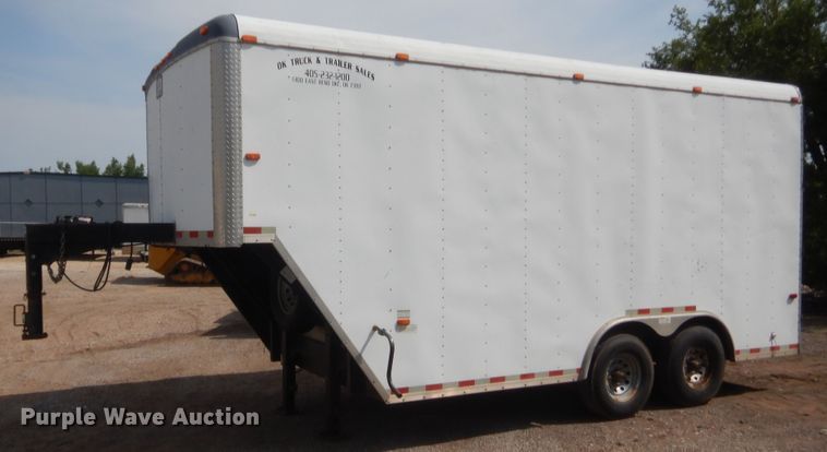 image for item IT9640 2008 Cargo Craft 85242  enclosed cargo trailer